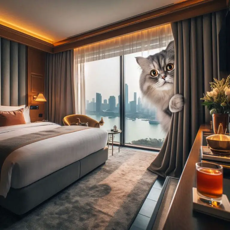 Hiding Your Cat in a Hotel