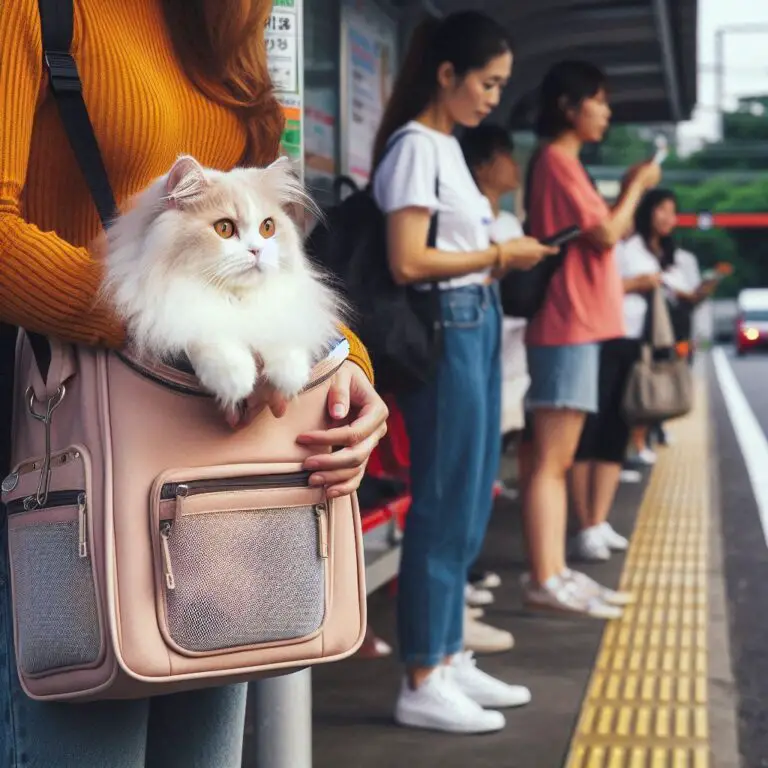 How to Travel with Your Cat on the bus