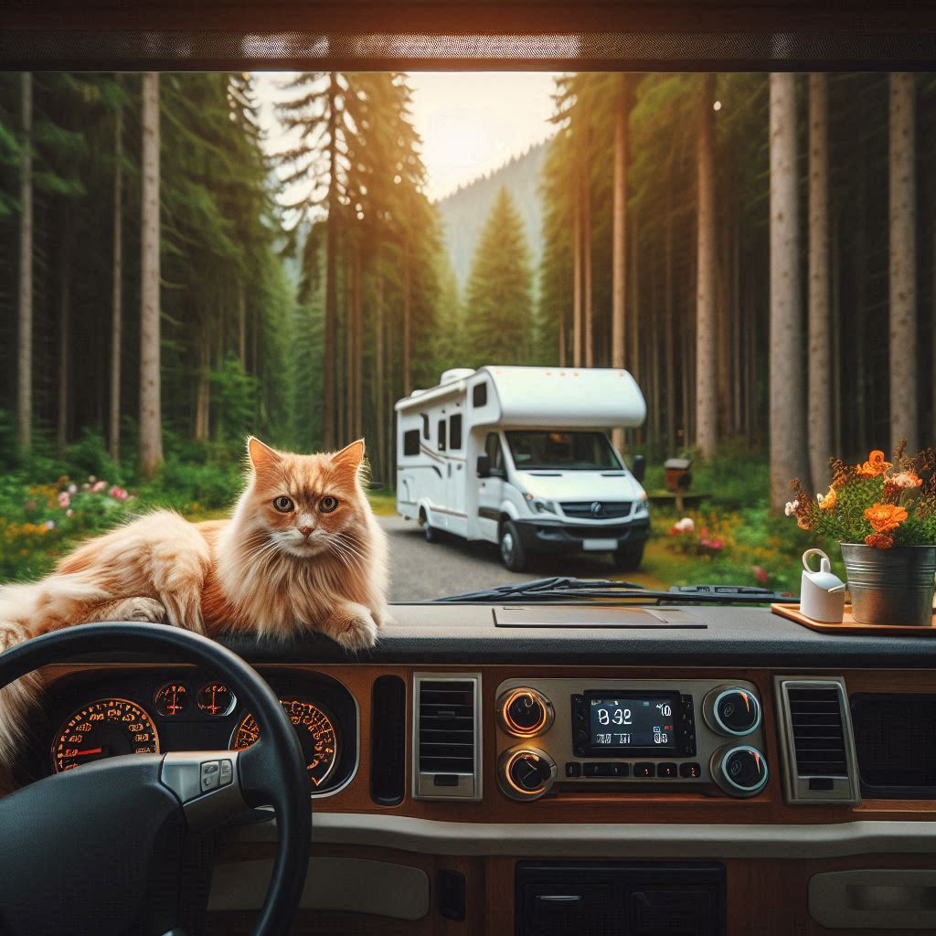 RV Adventures with Your Favorite Feline Along