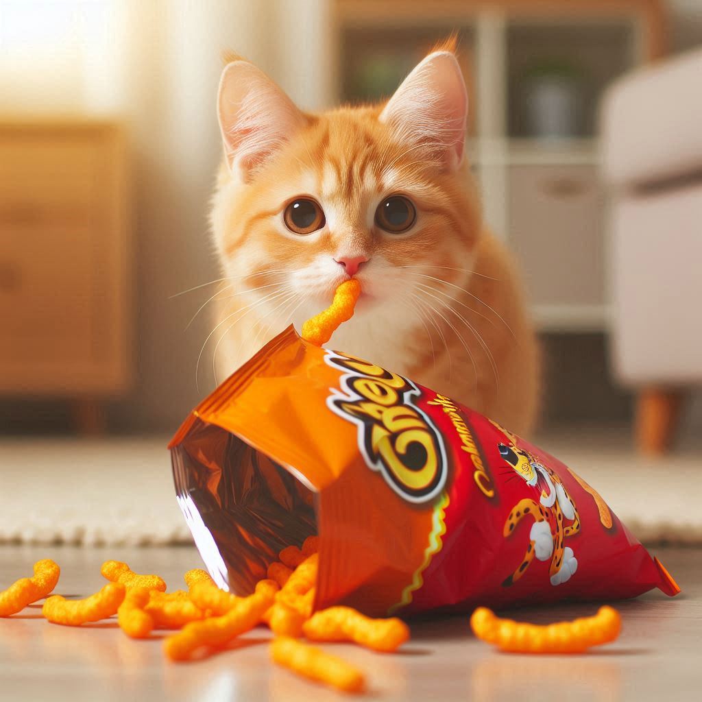 Can Cats Eat Cheetos