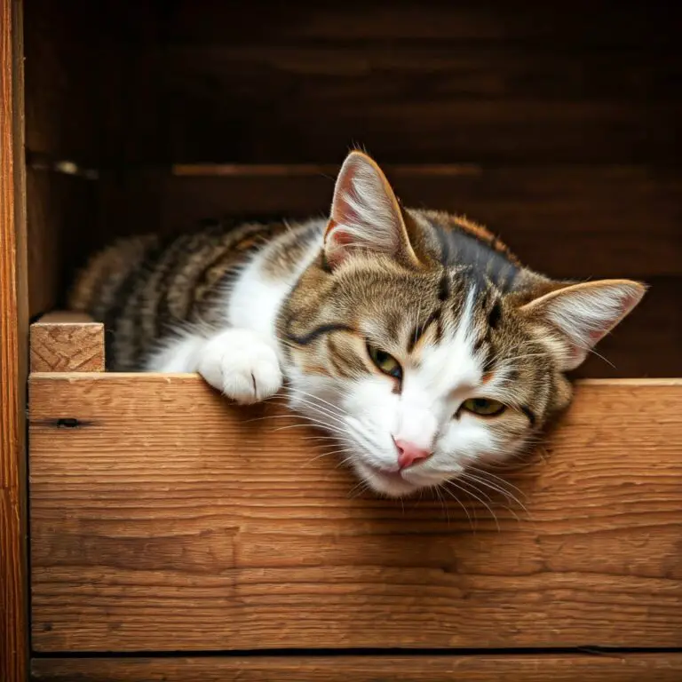 Cats Like to Sit in Boxes