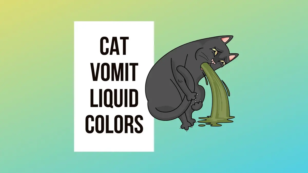 Cat Throwing Up Pink Cat Liquid Colors -