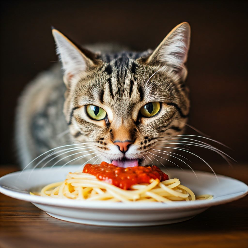 Cats Eat Pasta